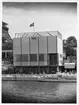 Sveriges paviljong på Parisutställningen 1937
Paviljongens fasad mot Seine