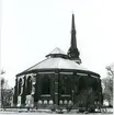 Västerås.
Domkyrkan från Botaniska trädgården.