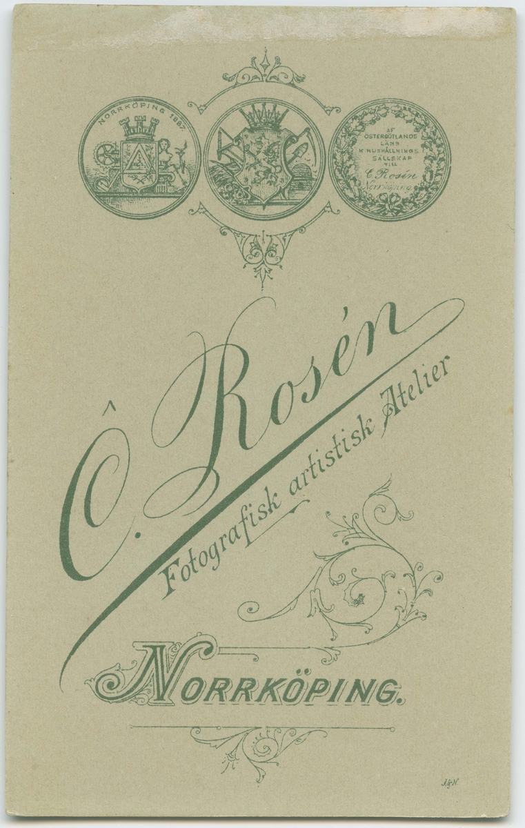 Porträtt på Herr Cederström. Norrköping.