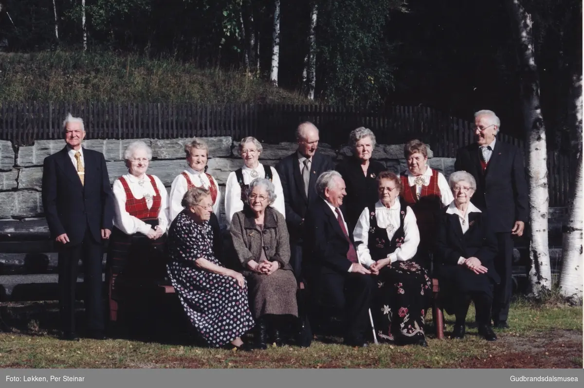 50- og 60-årskonfirmantar i Skjåk 1993