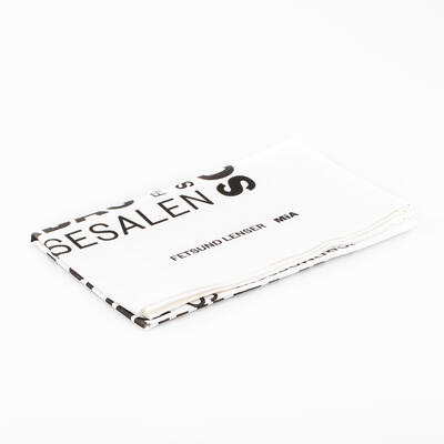 Kjøkkenhånkled med ord og uttrykk fra tømmerfløting