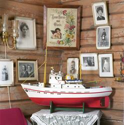 En hilsen til redningsselskapet [Fotografi]