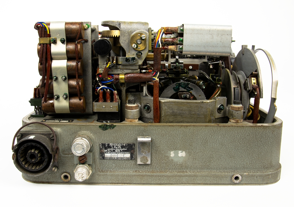 Centralinstrument för bombsikte BT-9.