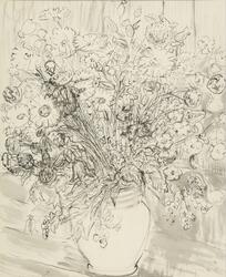 Markblomster [Tegning]