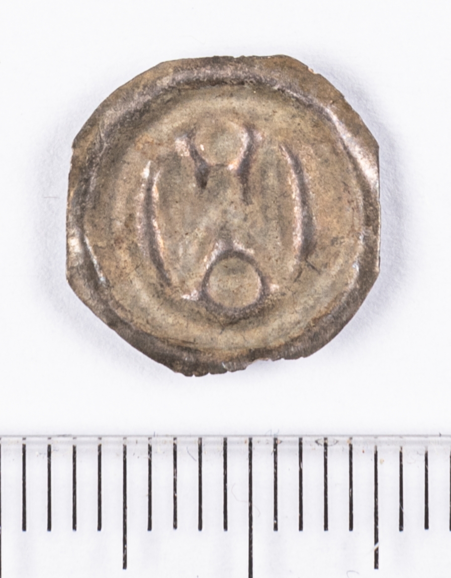 Mynt, Magnus Ladulås, Penning Brakteat, 1275 - 1290.