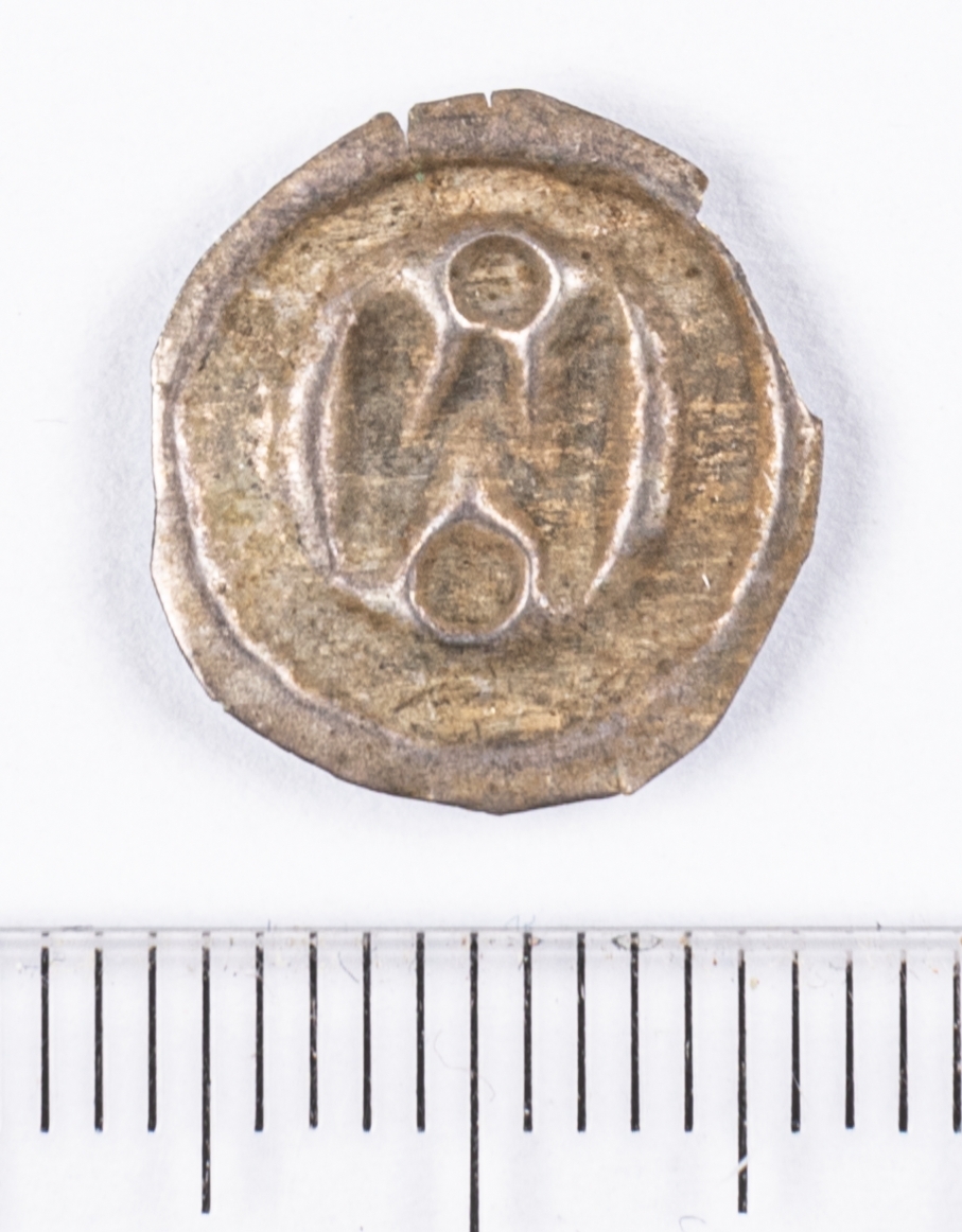 Mynt, Magnus Ladulås, Penning Brakteat, 1275 - 1290.
