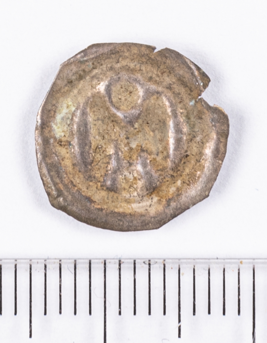 Mynt, Magnus Ladulås, Penning Brakteat, 1275 - 1290.