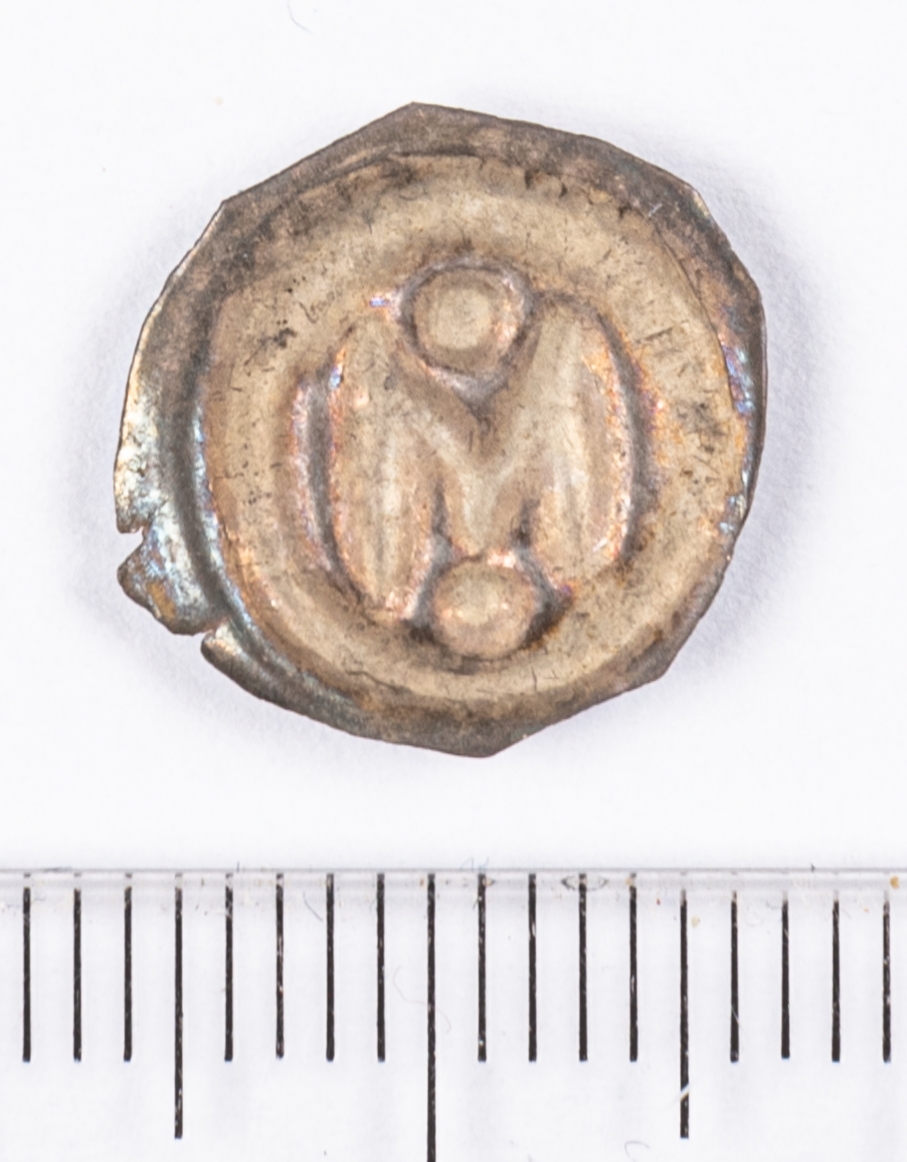 Mynt, Magnus Ladulås, Penning Brakteat, 1275 - 1290.