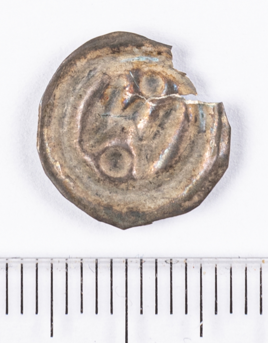Mynt, Magnus Ladulås, Penning Brakteat, 1275 - 1290.