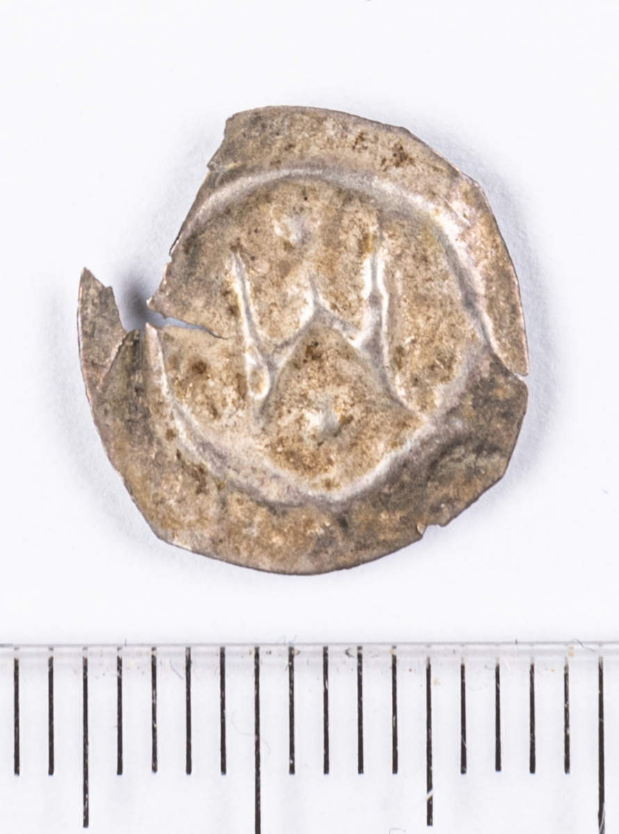 Mynt, Magnus Ladulås, Penning Brakteat, 1275 - 1290.