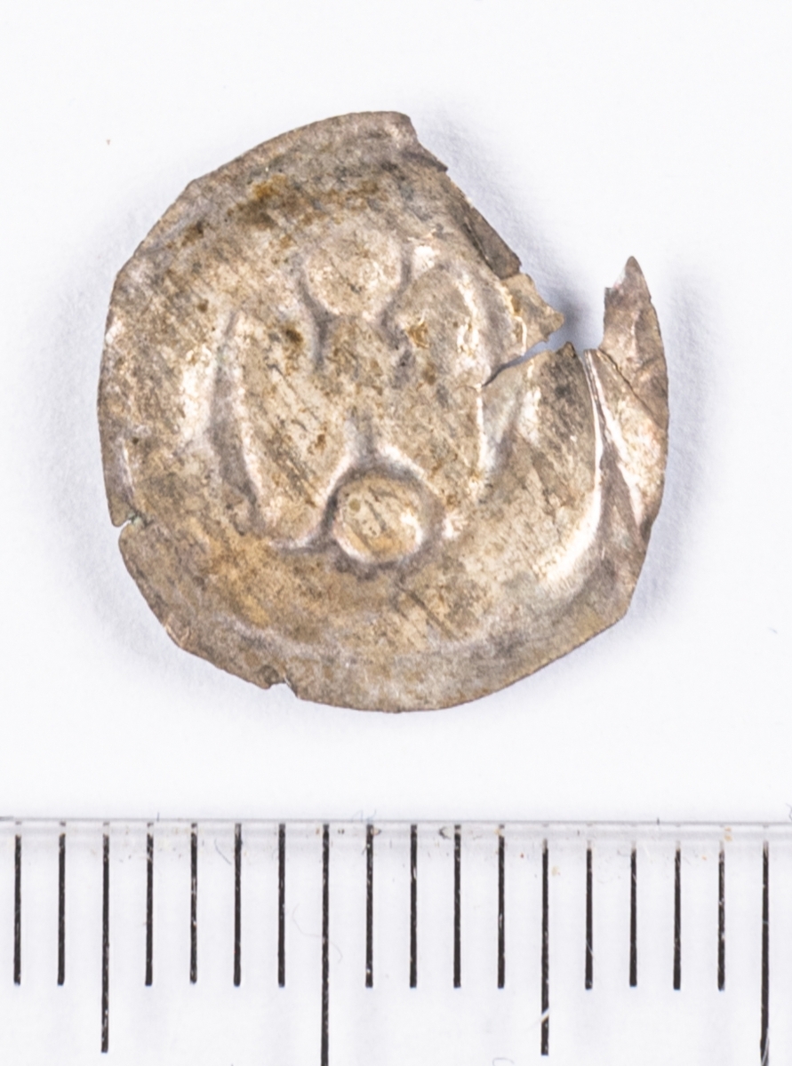 Mynt, Magnus Ladulås, Penning Brakteat, 1275 - 1290.