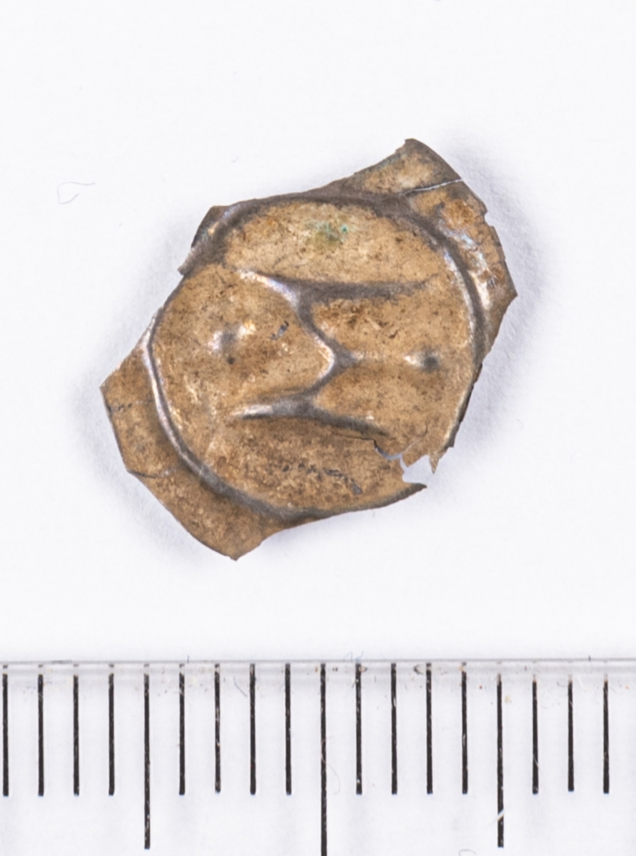 Mynt, Magnus Ladulås, Penning Brakteat, 1275 - 1290.