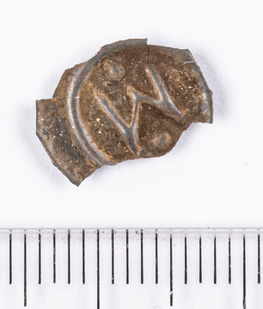 Mynt, Magnus Ladulås, Penning Brakteat, 1275 - 1290.