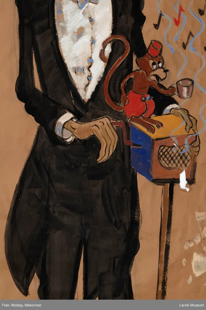 Karikatur av Rolf Karlsen