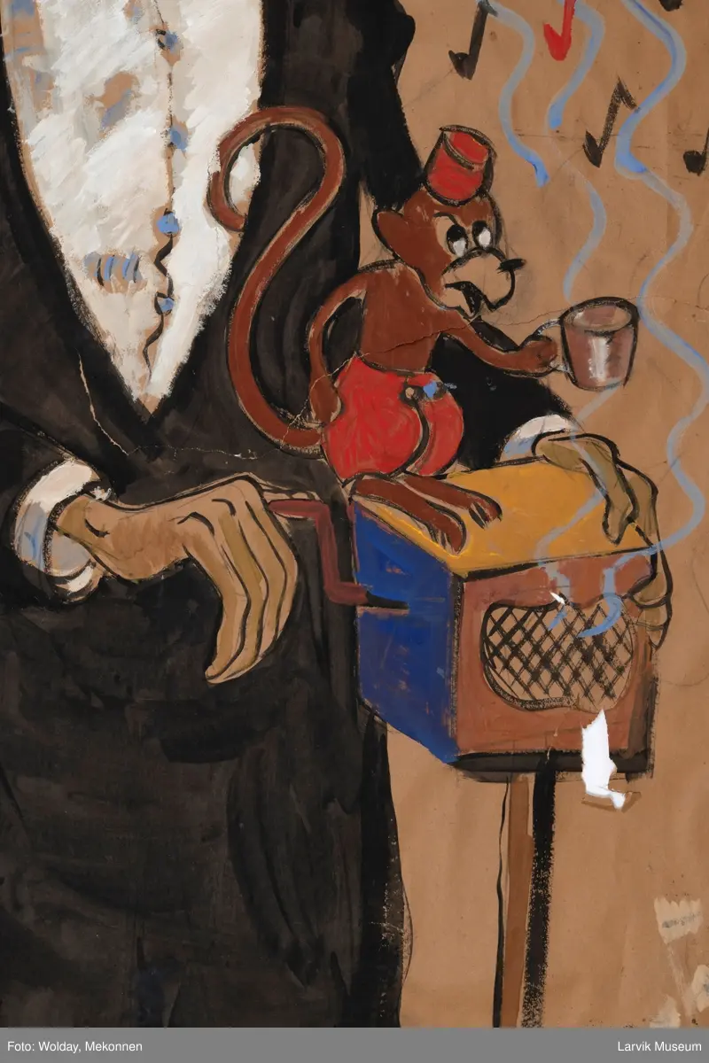 Karikatur av Rolf Karlsen