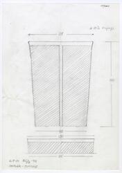 Skål med fat [skiss]