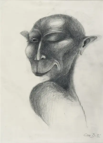 Café-blikk [Tegning]