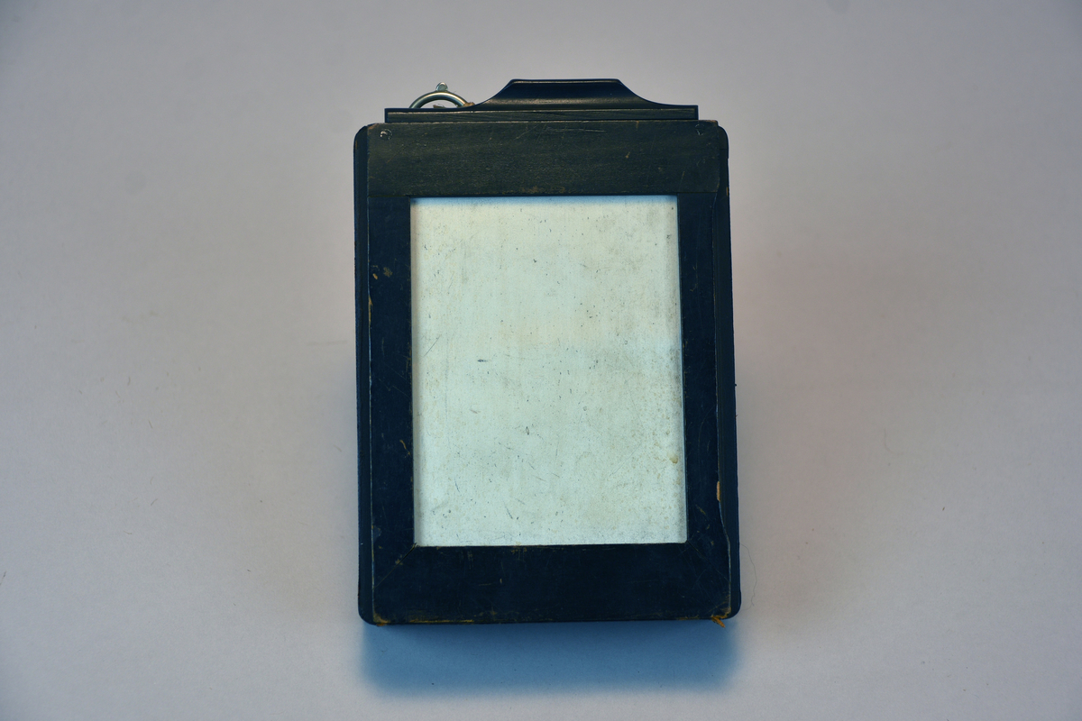 Bakstycke för kamera, 9x12 cm rullfilm.