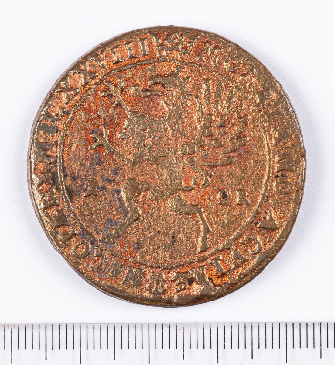 Mynt, 1 öre, Gustav II Adolf, Sverige, 1628.