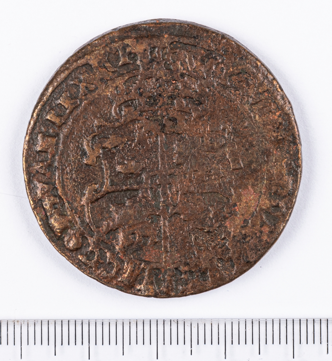 Mynt, 1 öre, Gustav II Adolf, Sverige, 1628 (osäkert).