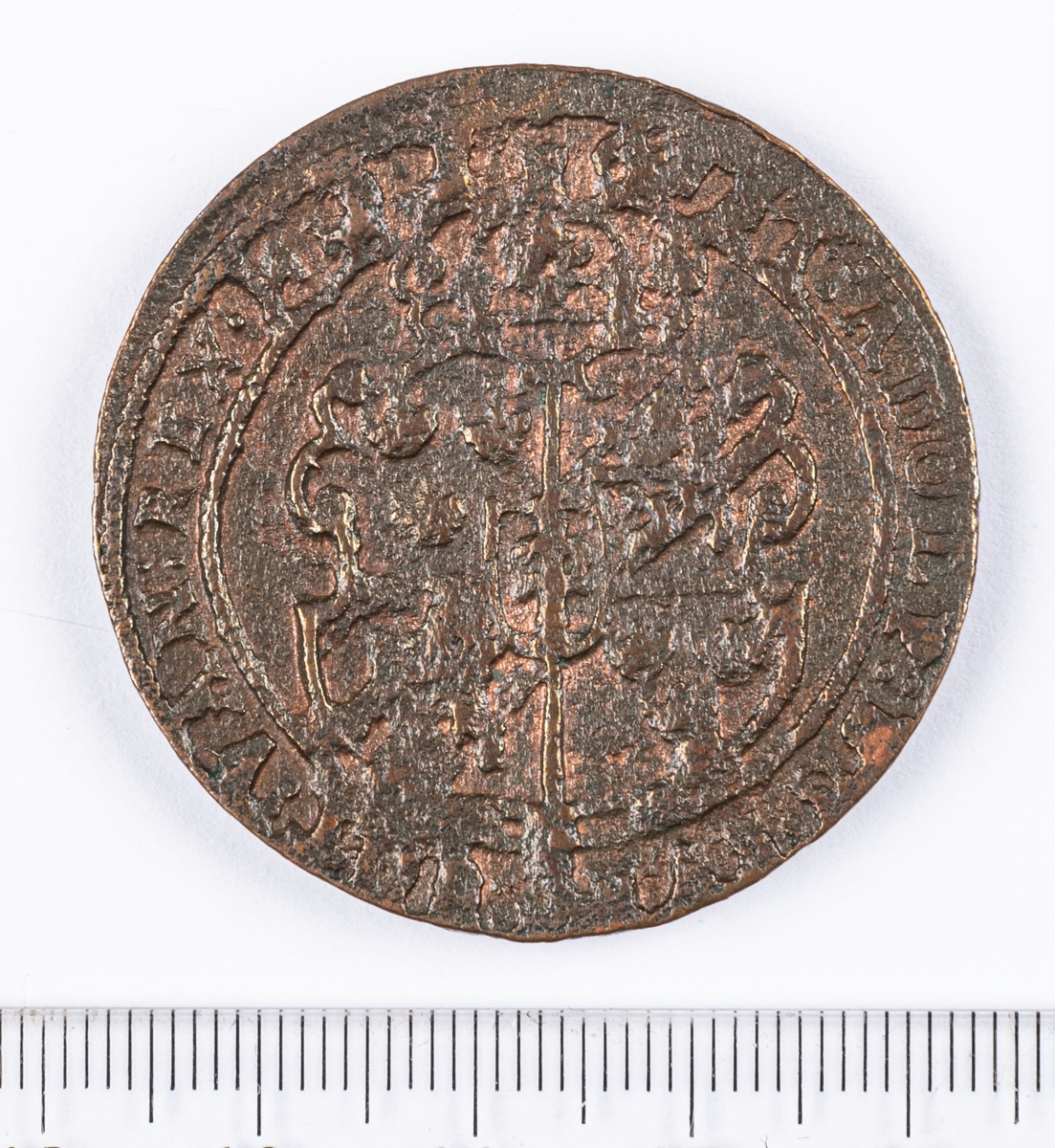 Mynt, 1 öre, Gustav II Adolf, Sverige, 1629.