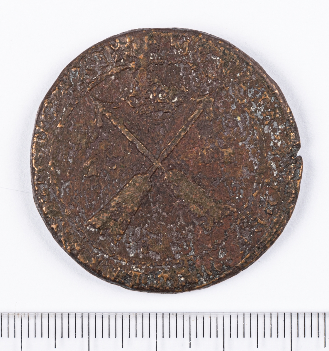 Mynt, 1 öre, Gustav II Adolf, Sverige, 1631.