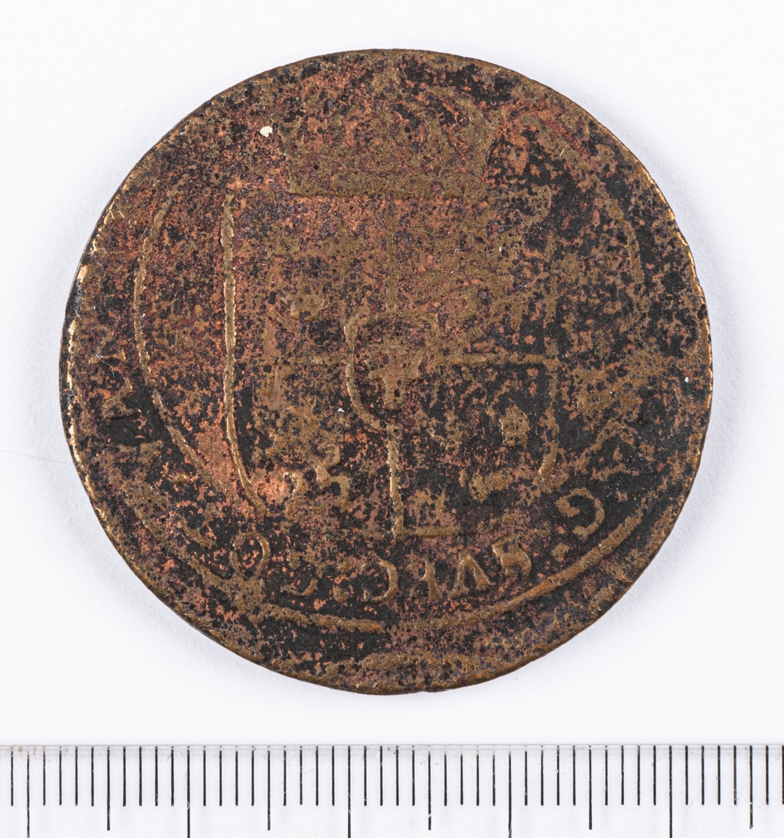 Mynt, 1 öre, Gustav II Adolf, Sverige, 1630.