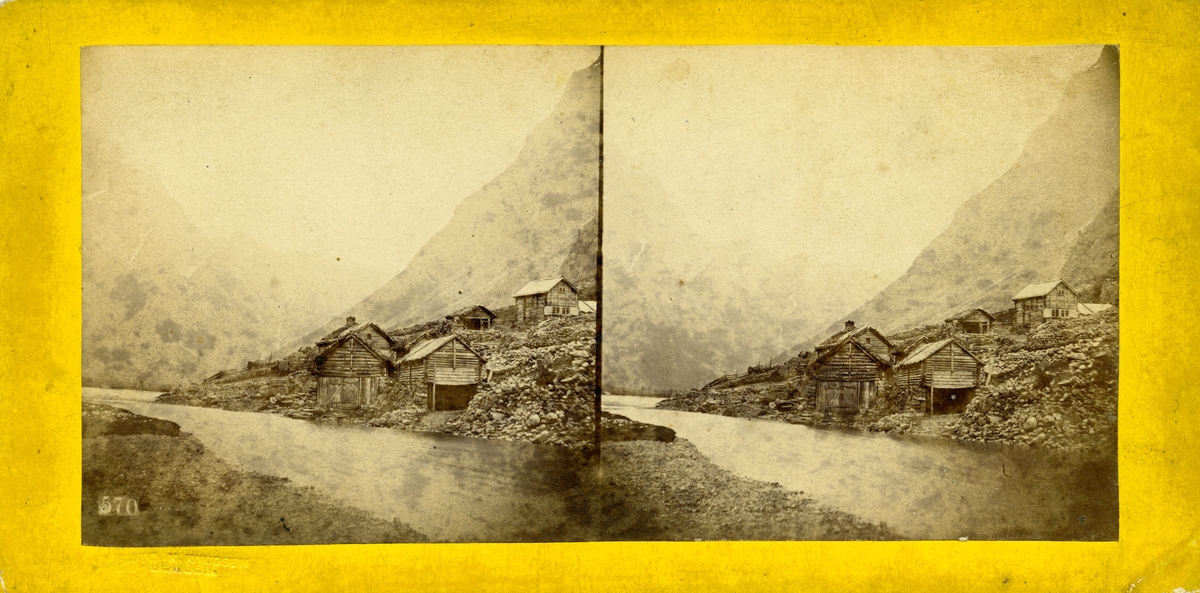 Gudvangen, Aurland kommune i Vestland.