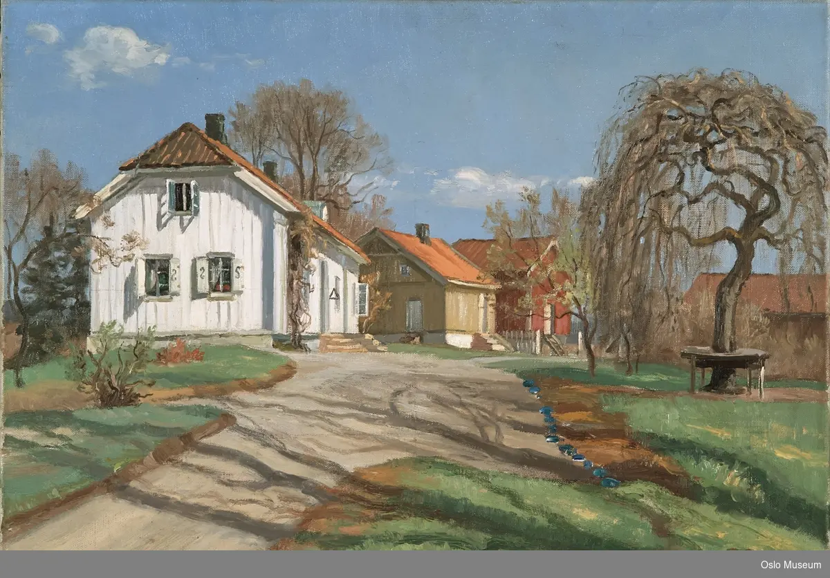 Teisen gård, Bryn [oljemaleri]