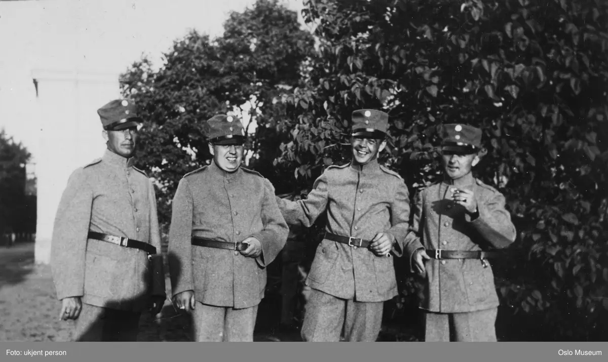 mann, soldater, uniformer