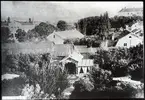 Västerås.
Stadsparken, med paviljongen och Wickholms kvarn.