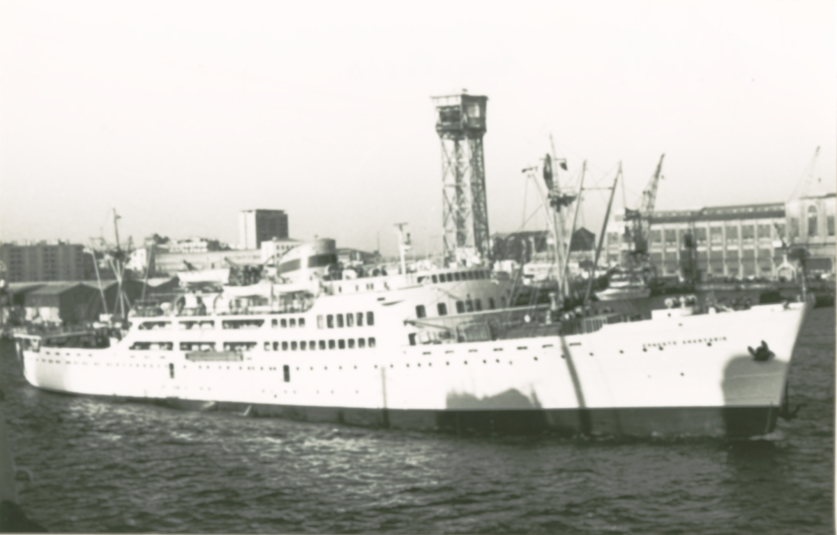 M/S Ernesto Anastasio (b.1955, Union Naval de Levante S.A., Astilleros de Valencia, Valencia)