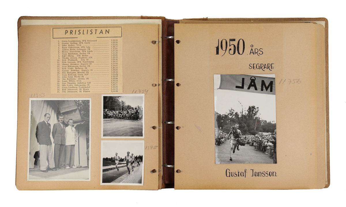 Furuviksrundan, 1949 - 1955. Segrare och deltagare.