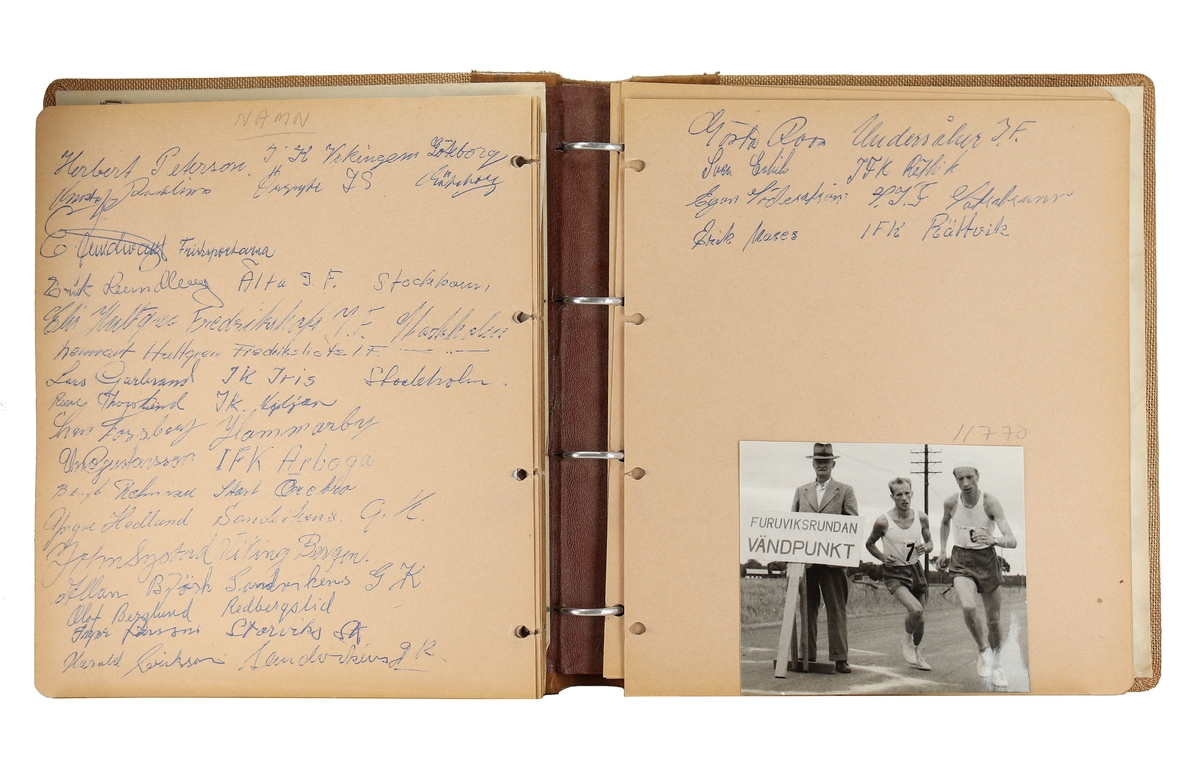 Furuviksrundan, 1949 - 1955. Segrare och deltagare.