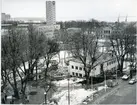 Västerås.
Rivning av Stadsparkens restaurang, 1971.