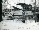 Västerås.
Rivning av Stadsparkens restaurang, 1971.