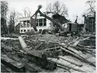 Västerås.
Rivning av Stadsparkens restaurang, 1971.