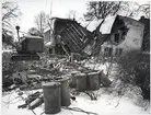 Västerås.
Rivning av Stadsparkens restaurang, 1971.