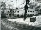 Västerås.
Rivning av Stadsparkens restaurang, 1971.