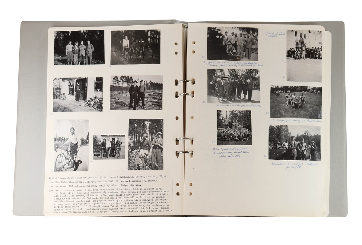 Hofors cykelklubb. Spridda år mellan 1927- 1990.