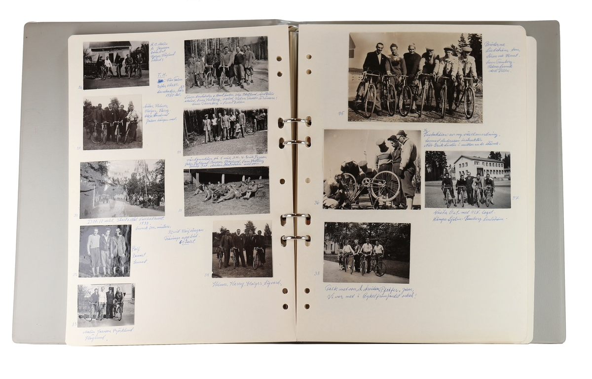 Hofors cykelklubb. Spridda år mellan 1927- 1990.