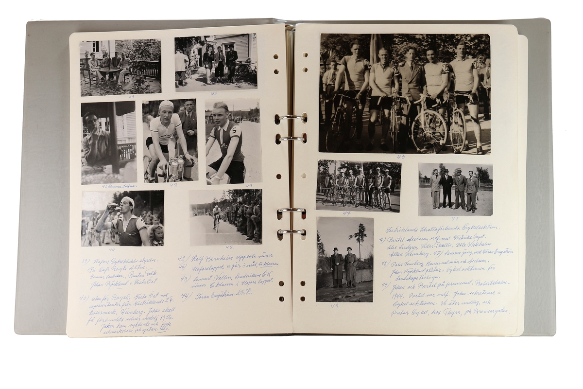 Hofors cykelklubb. Spridda år mellan 1927- 1990.