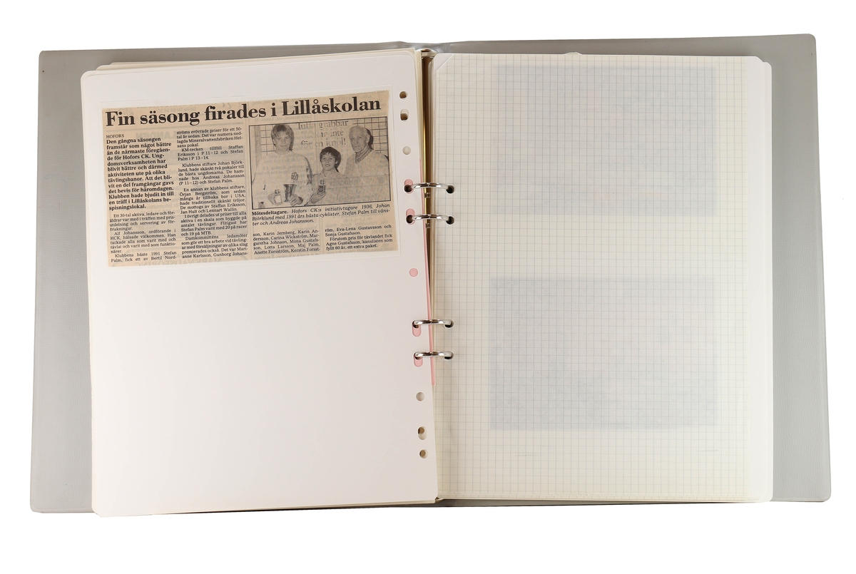 Hofors cykelklubb. Spridda år mellan 1927- 1990.