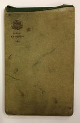 Grønleg skissebok [Tegning]