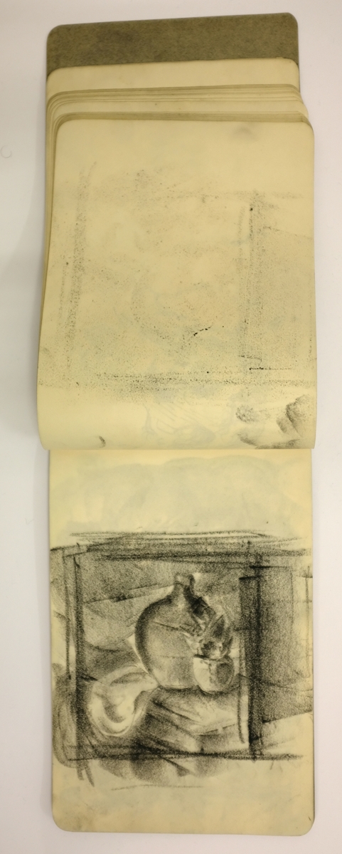Grønleg skissebok [Tegning]