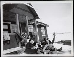 Kaffepause på skitur.