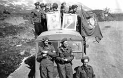 Norske soldater og russefanger