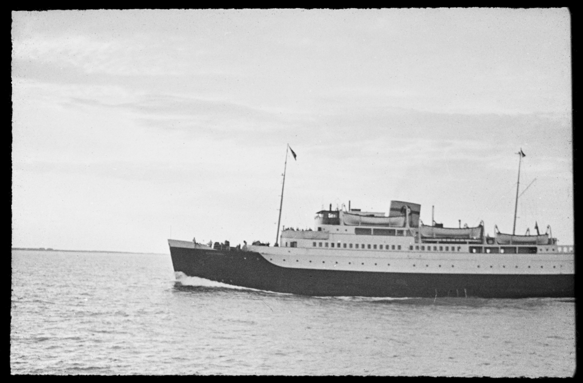 M/S Peter Wessel, som fikk i rute mellom Larvik og Fredrikshavn i Danmark