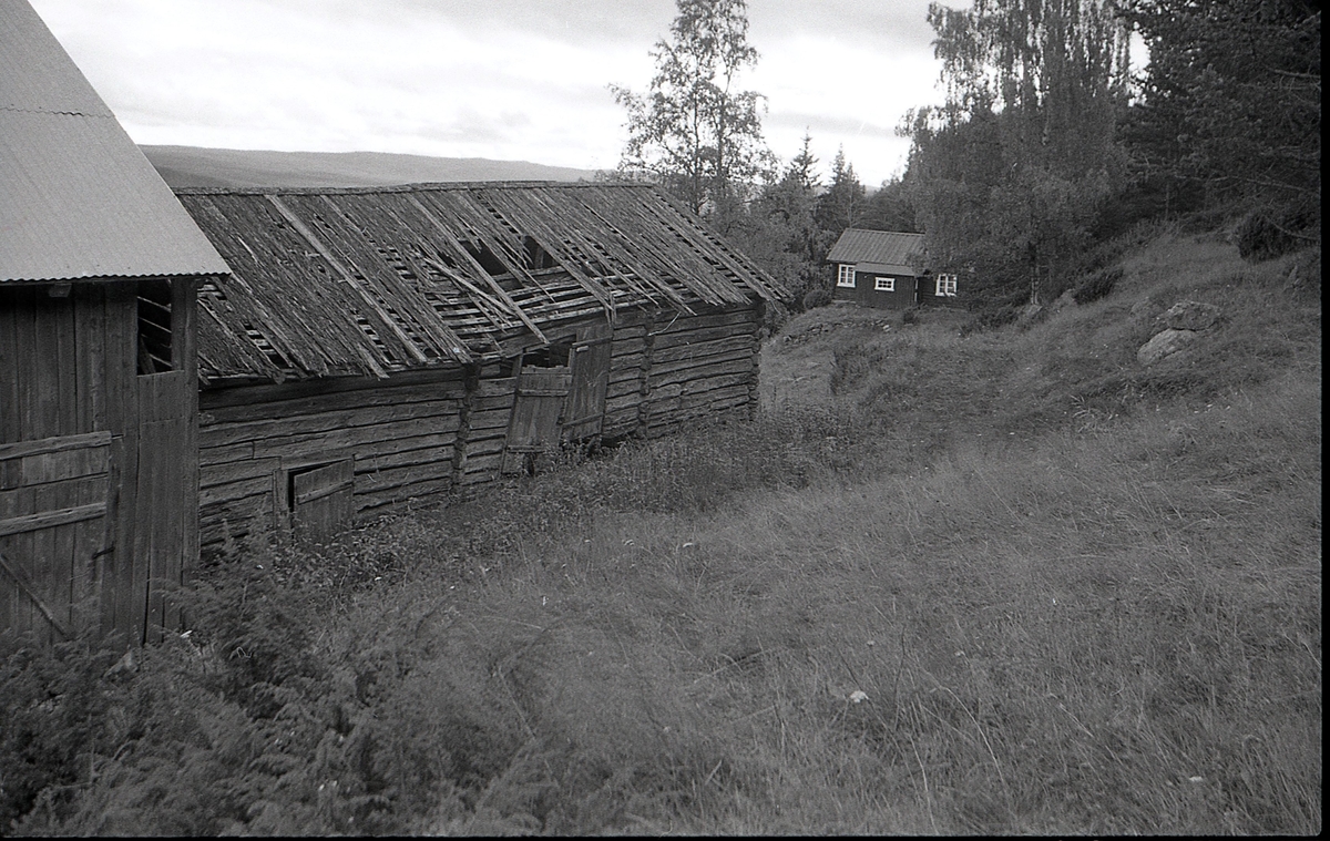 Tre bilder av tunet på Jøta frå 1988