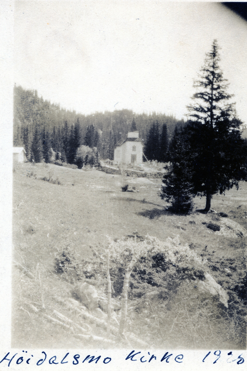 Høydalsmo kirke 1928 -Vest-Telemark Museum / DigitaltMuseum